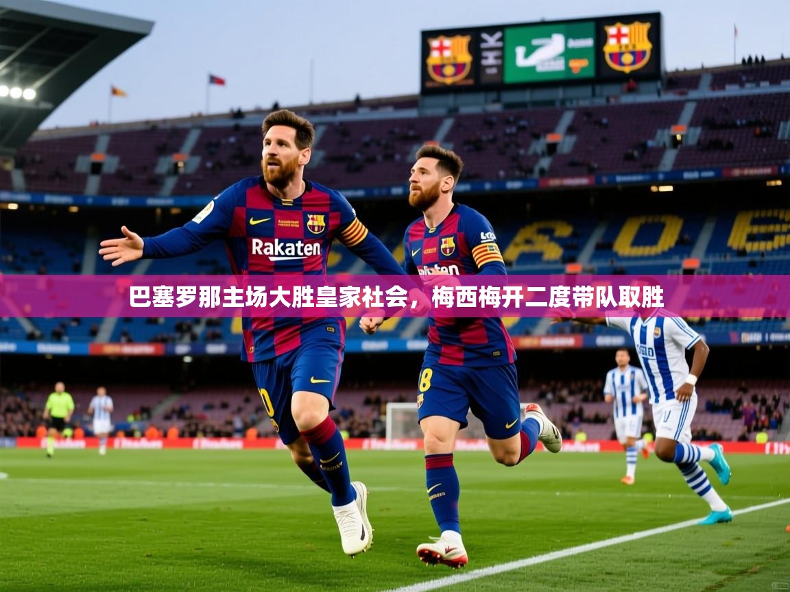 2025华体会登录巴塞罗那主场大胜皇家社会,梅西梅开二度带队取胜 第4张