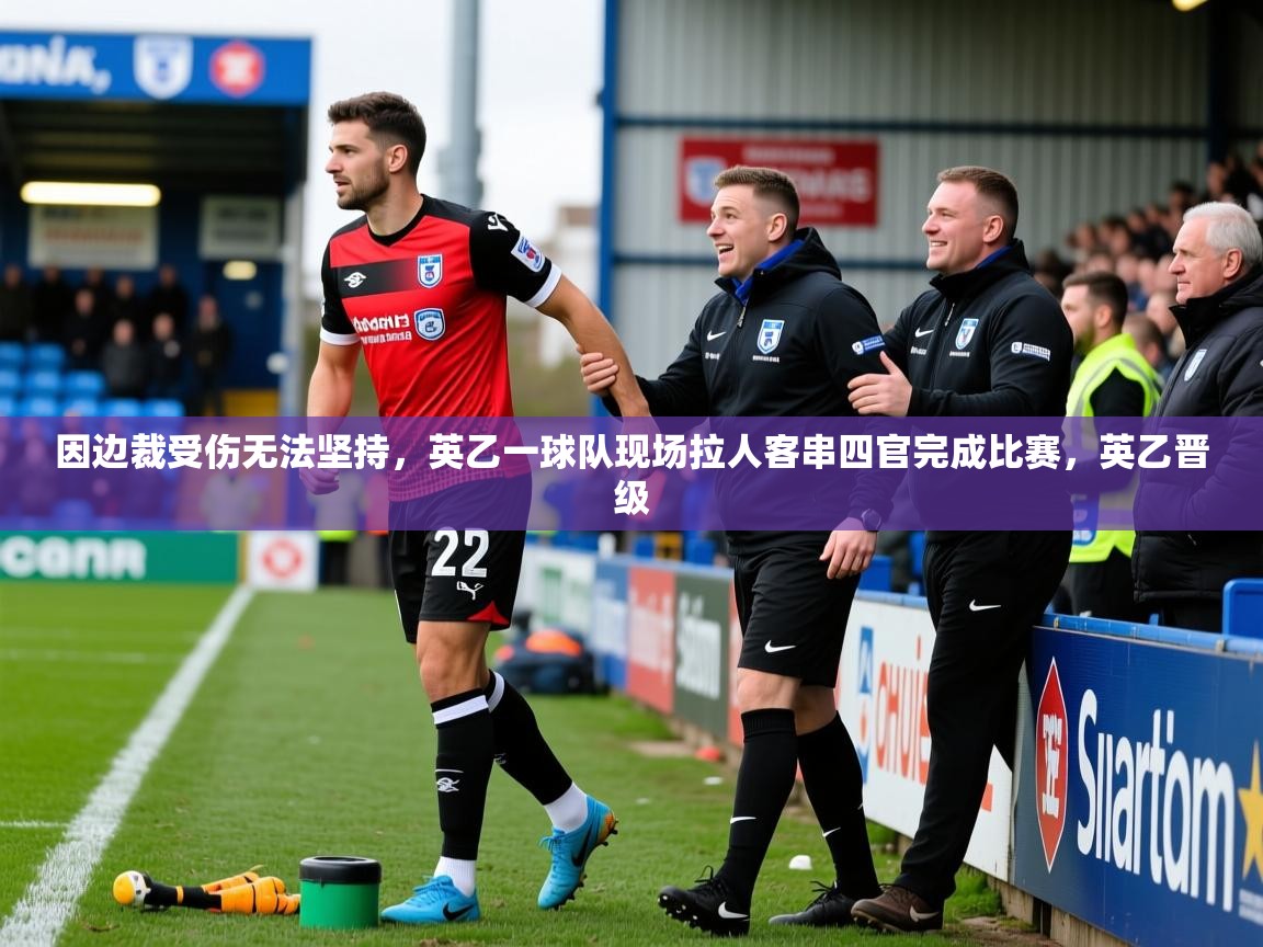 2025华体会体育最新官方入口因边裁受伤无法坚持,英乙一球队现场拉人客串四官完成比赛,英乙晋级 第4张